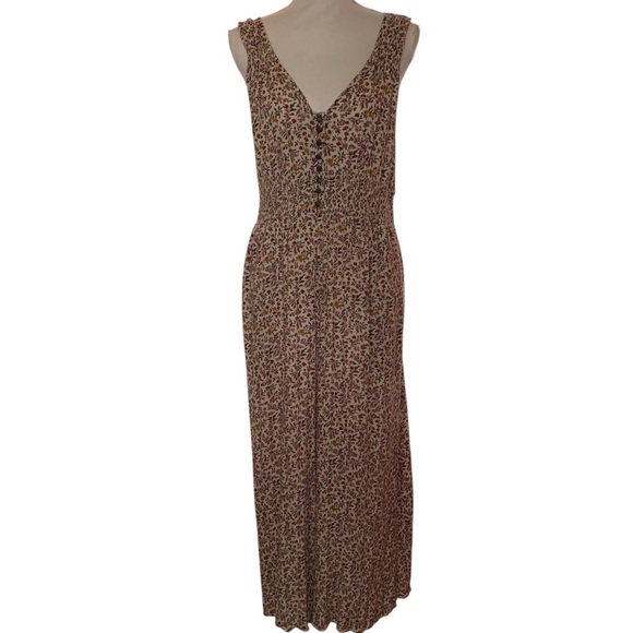 American Eagle “Ditsy” One Piece Jumpsuit Floral Print  Size Large - Picture 1 of 5